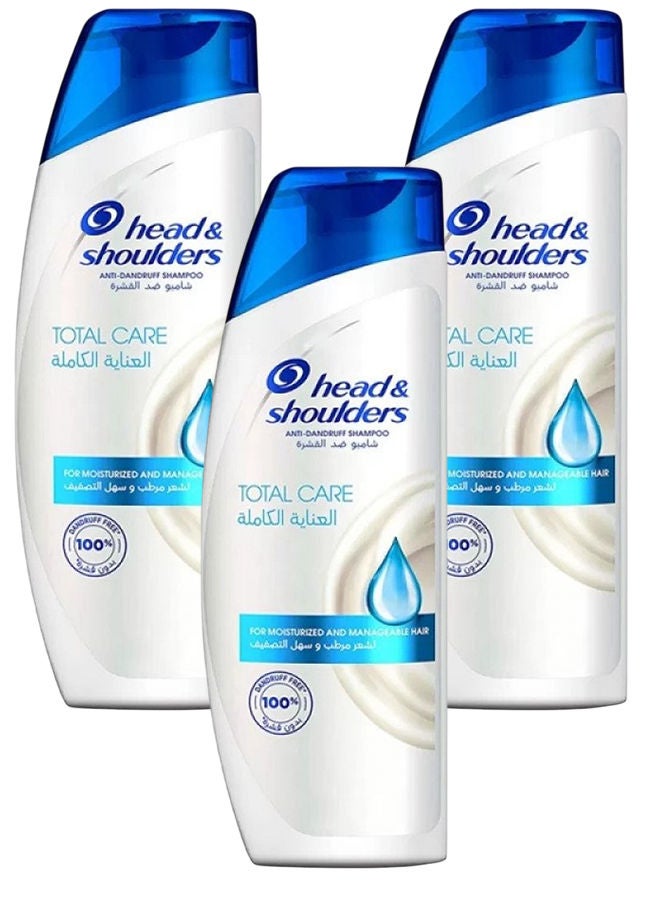 Total Care Shampoo 3x190ml